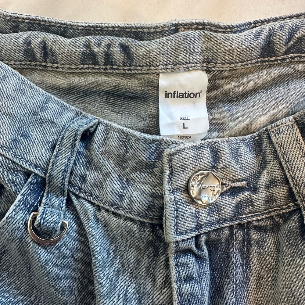 Men’s Faded Blue Jeans